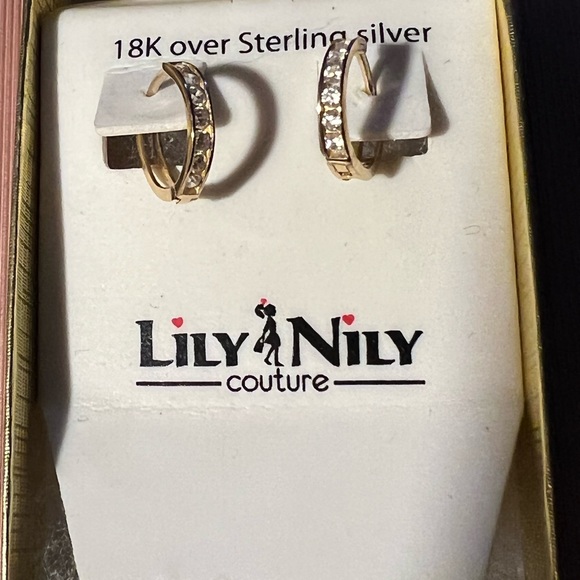 Lily Nily Jewelry Lily Nily Couture Diamond Earrings 8k Over